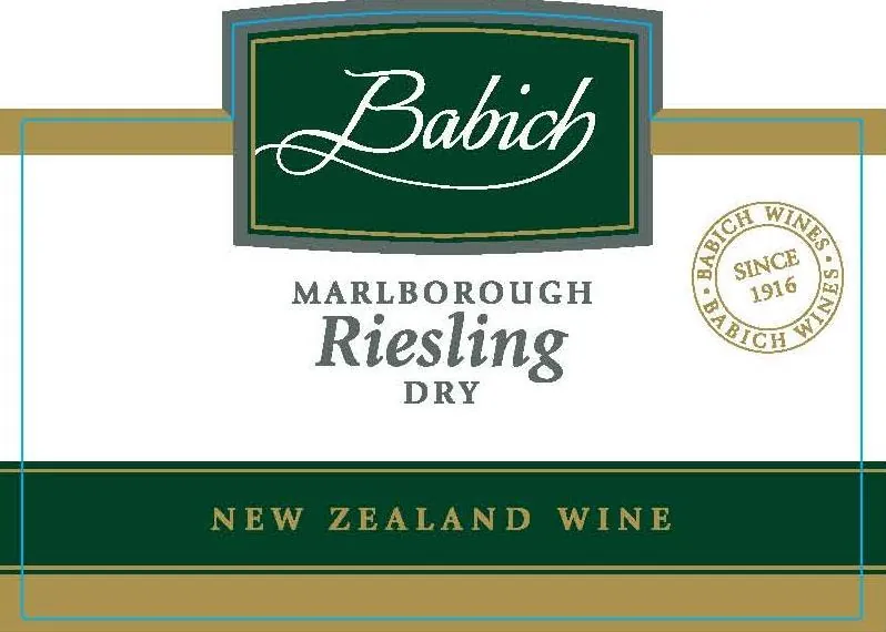 Marlborugh Riesling Bottle