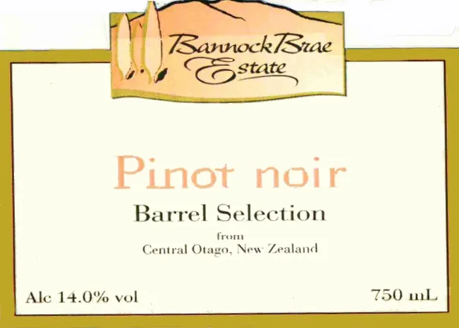 Barrel Selection Pinot Noir Bottle
