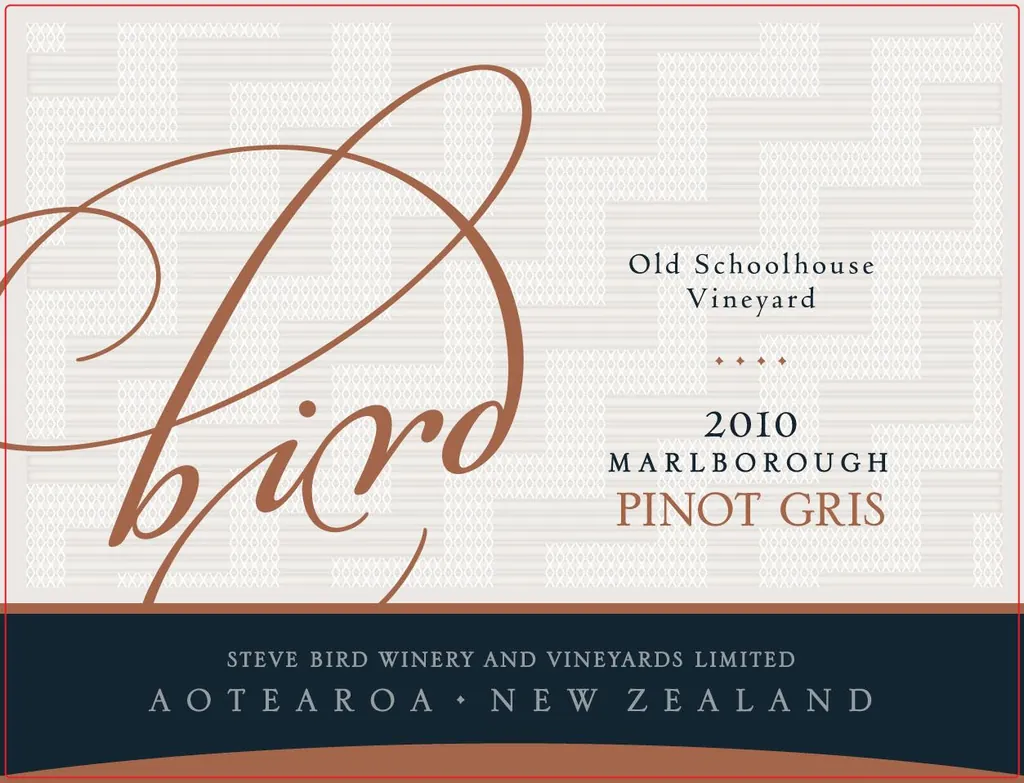 Old Schoolhouse Vineyard Pinot Gris Bottle