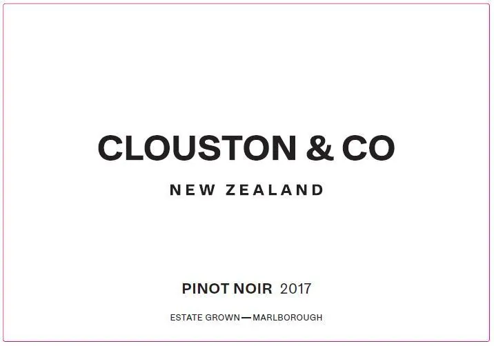 Pinot Noir Bottle