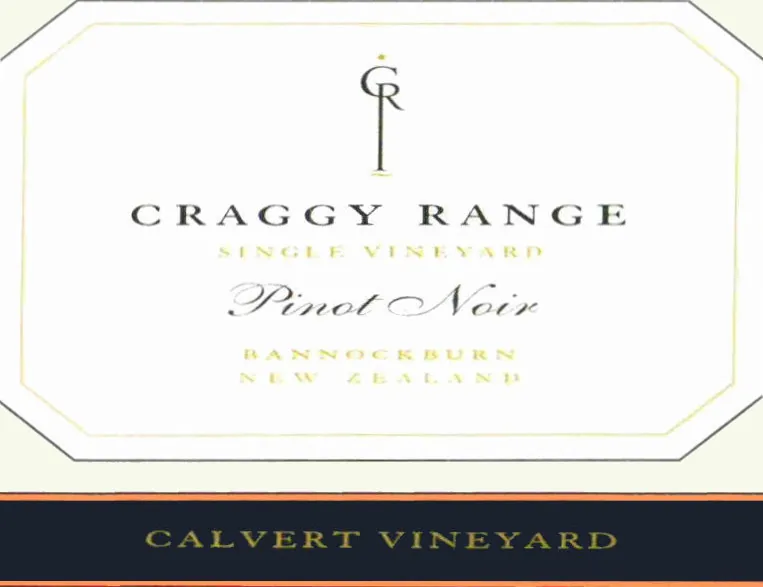 Calvert Vineyard Pinot Noir Bottle