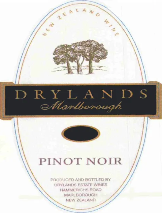Pinot Noir Bottle