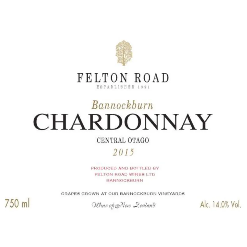 Bannockburn Chardonnay Bottle