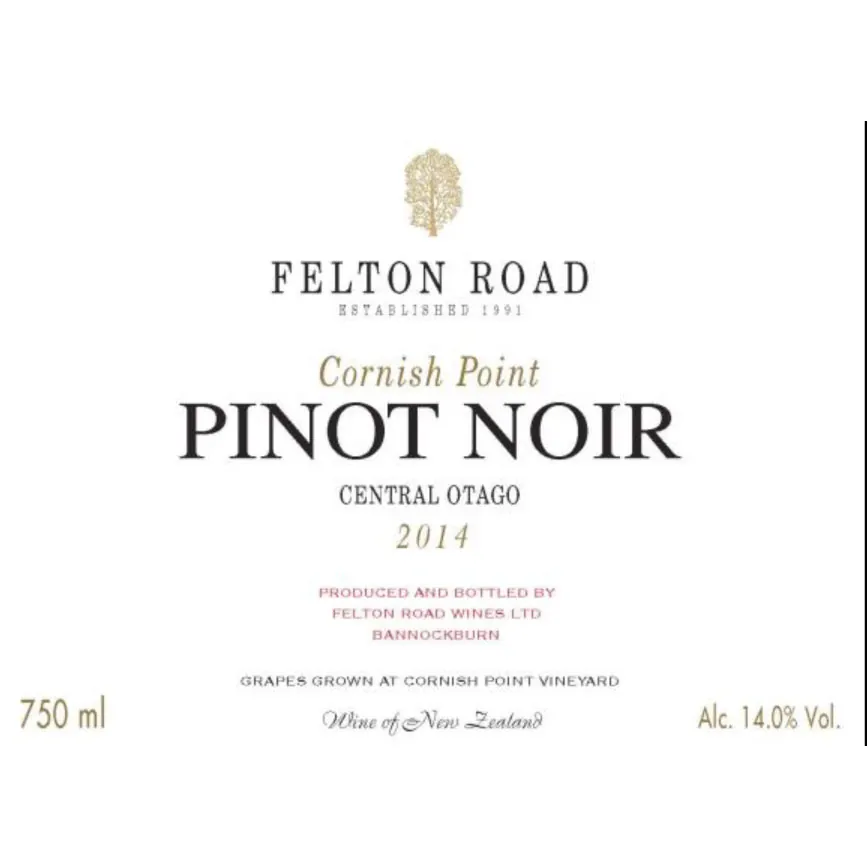 Cornish Point Pinot Noir Bottle
