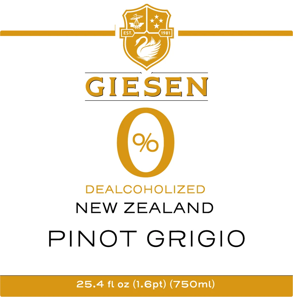 0% Pinot Gris Bottle