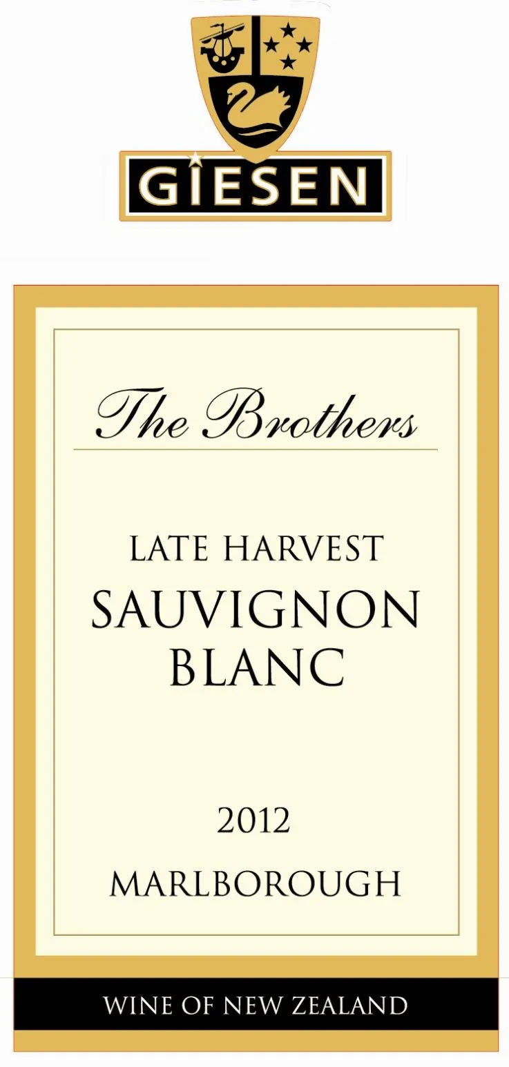 The Brothers Late Harvest Sauvignon Blanc Bottle