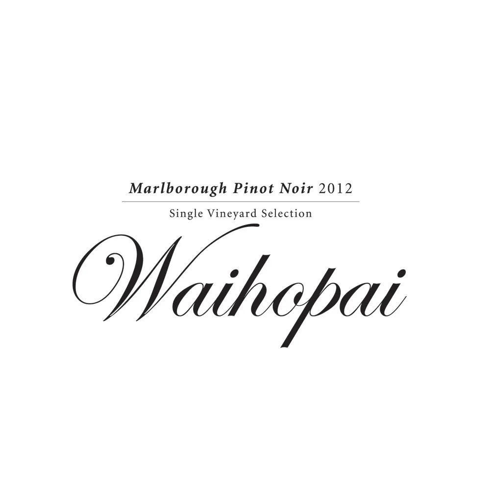 Waihopai Single Vineyard Pinot Noir Bottle