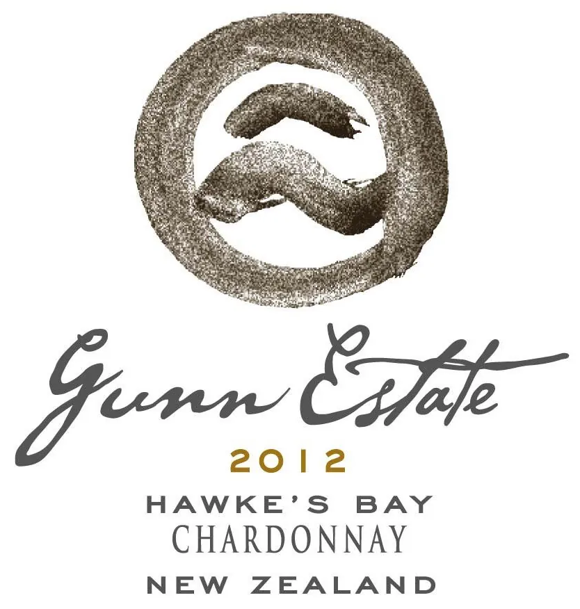 Hawke's Bay White Label Chardonnay Bottle