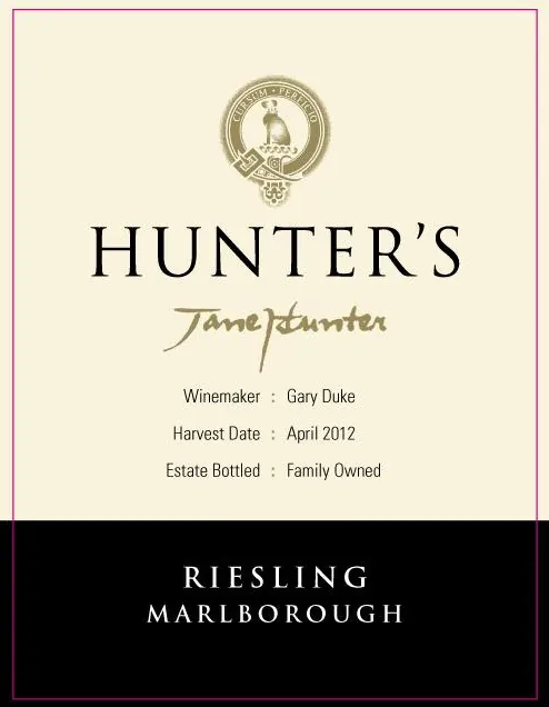 Riesling Bottle