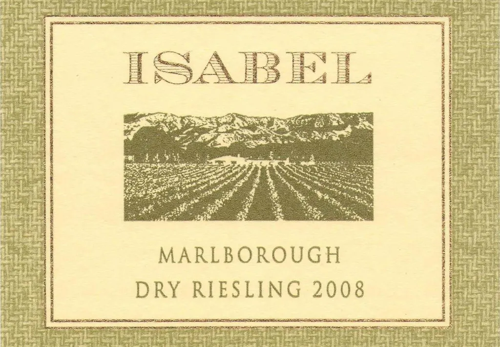 Marlborough Riesling Bottle