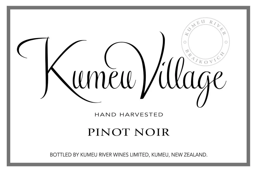 Village Pinot Noir Bottle