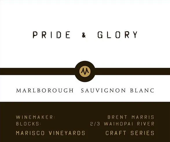 Pride & Glory Sauvignon Blanc Bottle