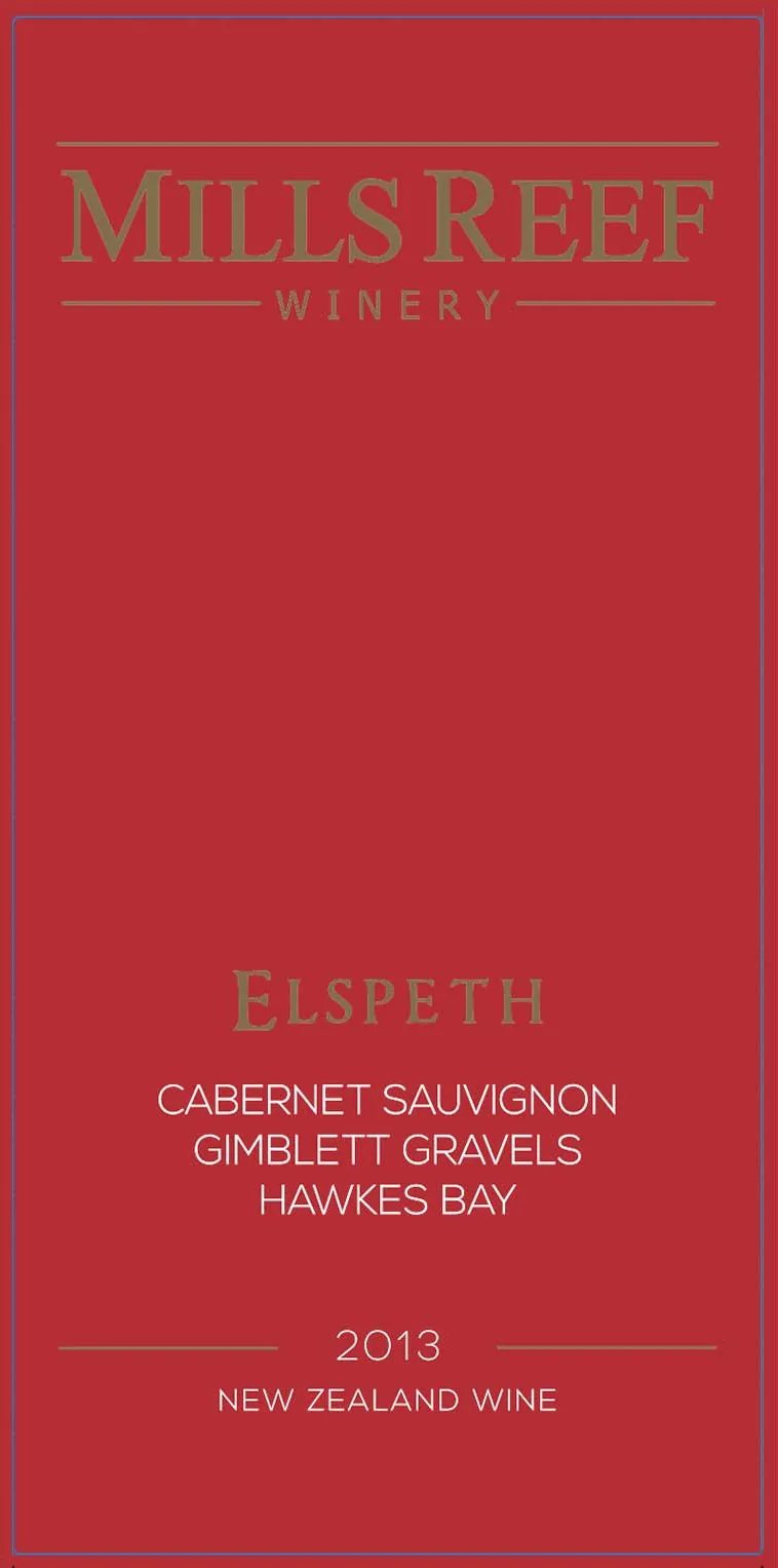 Trust Vineyard Elspeth Cabernet Sauvignon Bottle