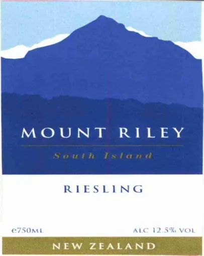 Riesling Bottle