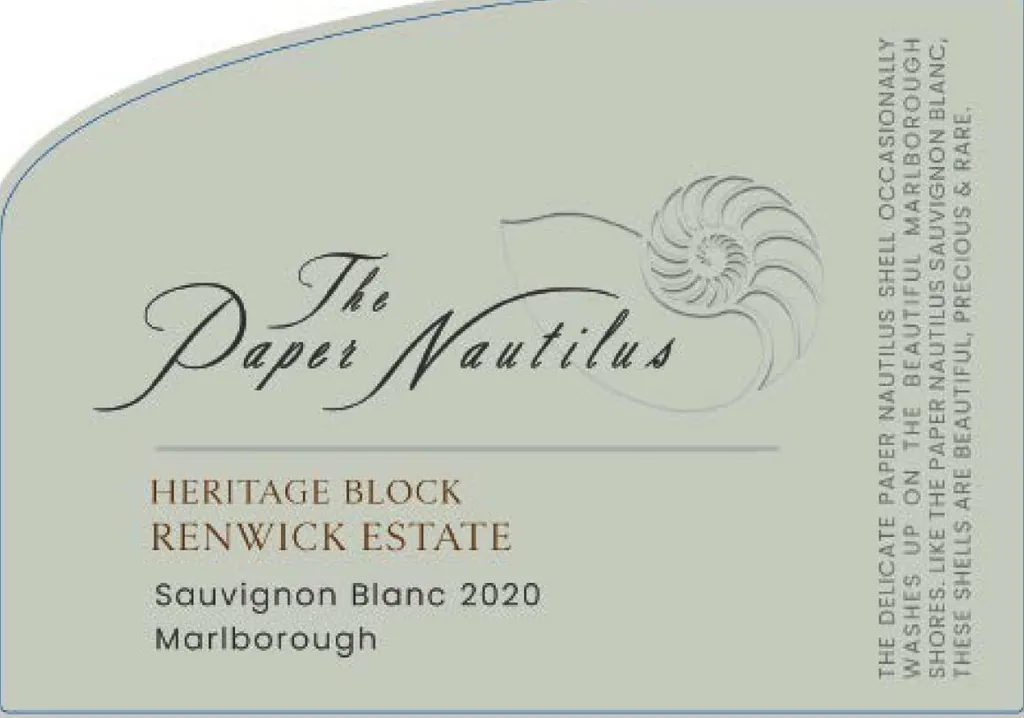 The Paper Sauvignon Blanc Bottle