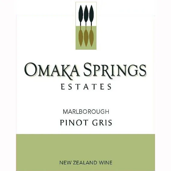 Springs Pinot Gris Bottle
