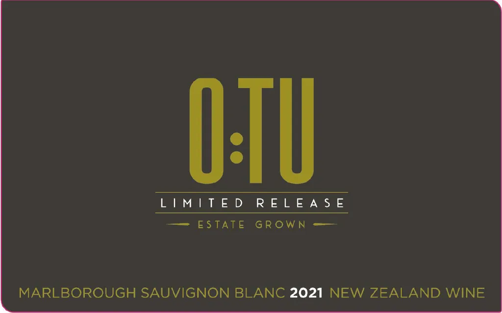 OTU Limited Release Sauvignon Blanc Bottle