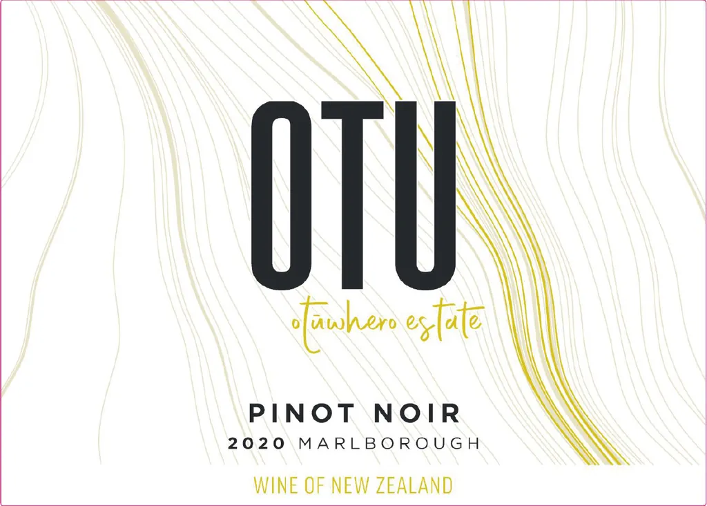 OTU Pinot Noir Bottle