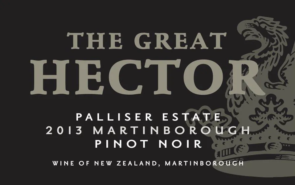 The Great Hector Pinot Noir Bottle
