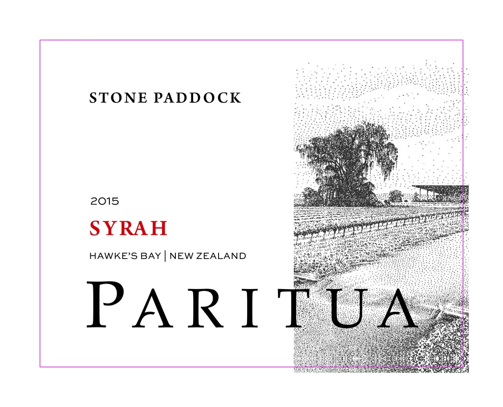 Stone Paddock Syrah Bottle