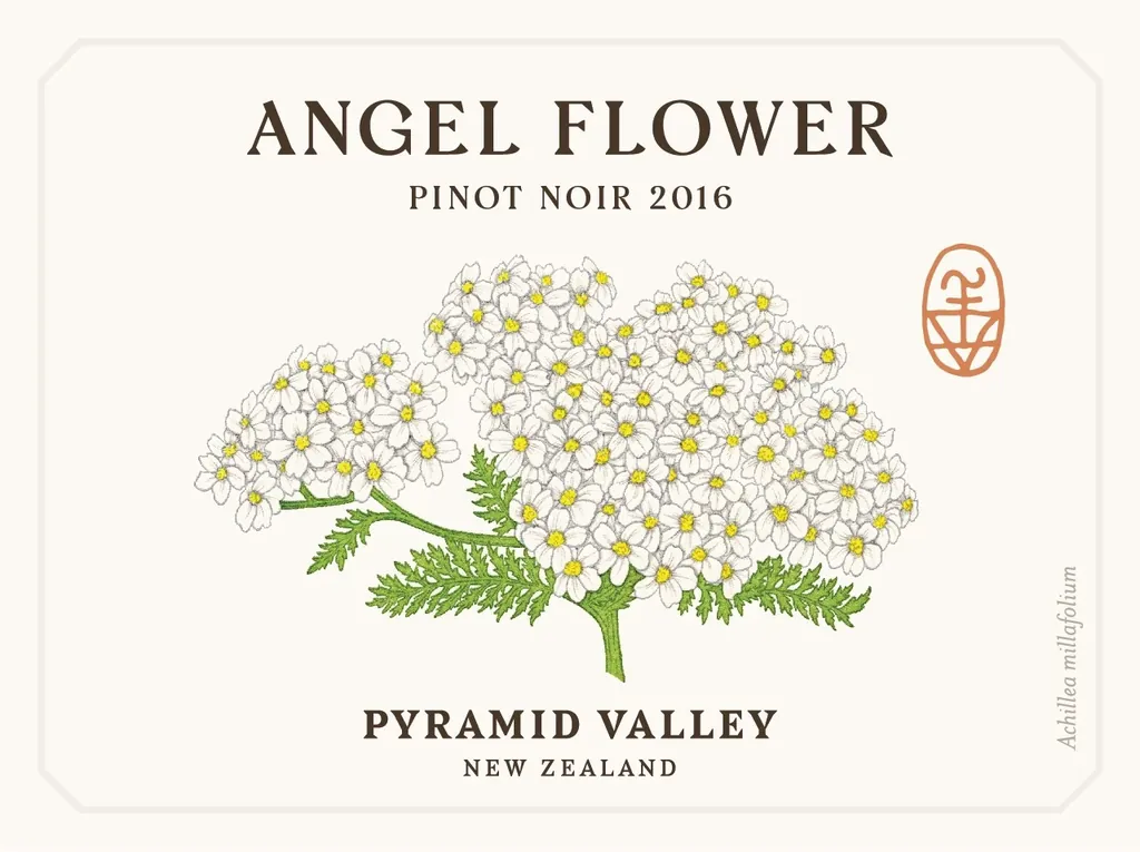 Angel Flower Pinot Noir Bottle