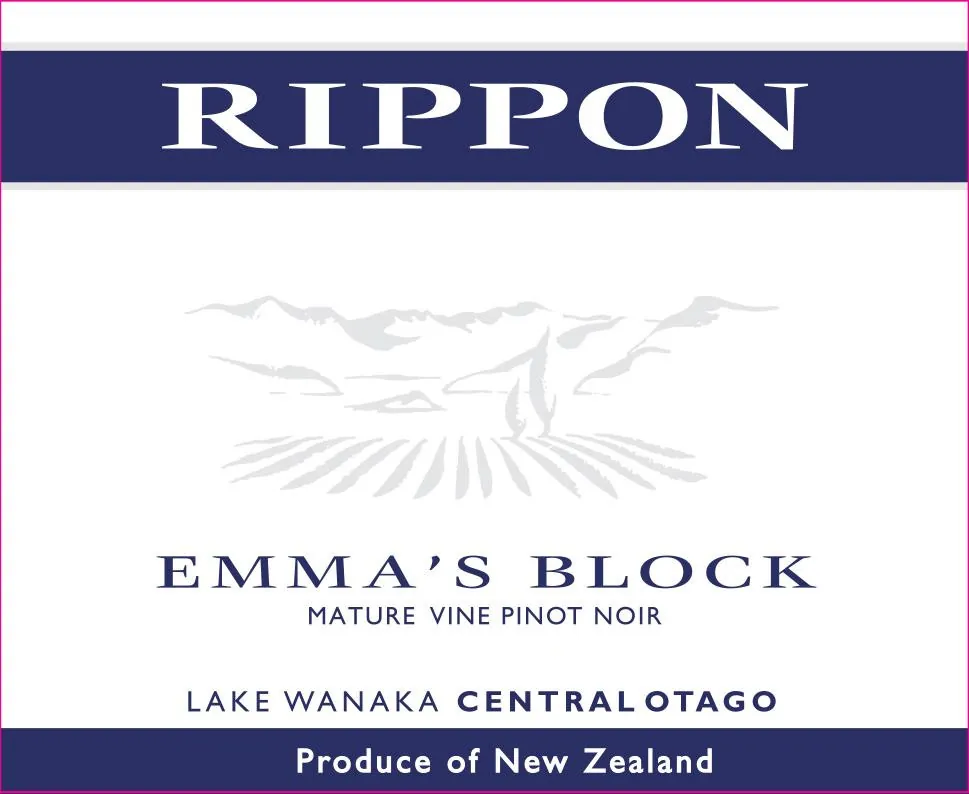 Emma's Block Mature Vine Pinot Noir Bottle