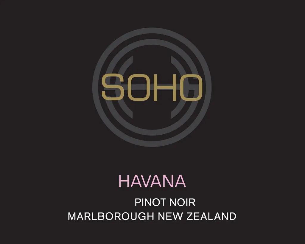 Havana Pinot Noir Bottle