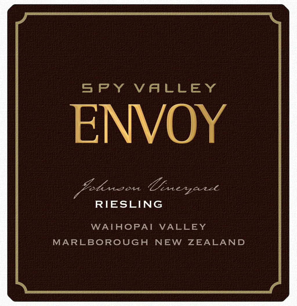Johnson Vineyard Envoy Riesling Bottle