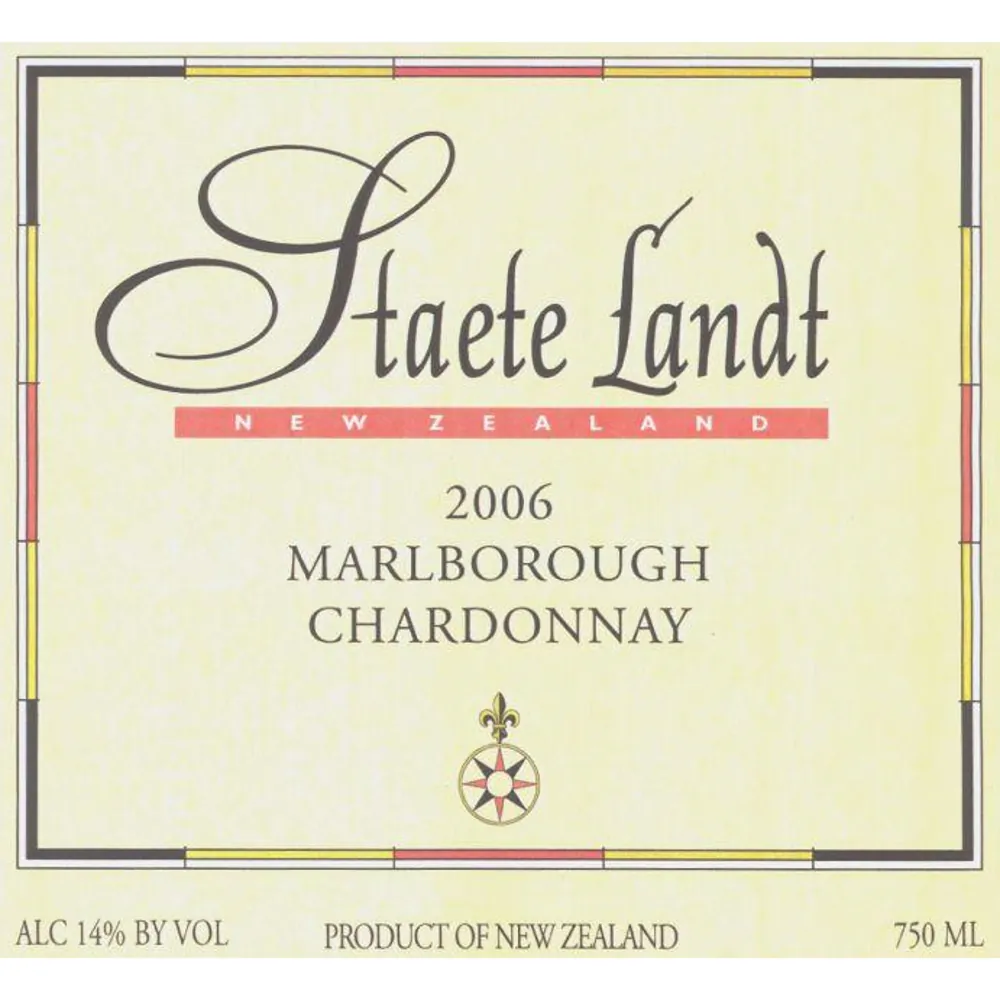 Chardonnay Bottle