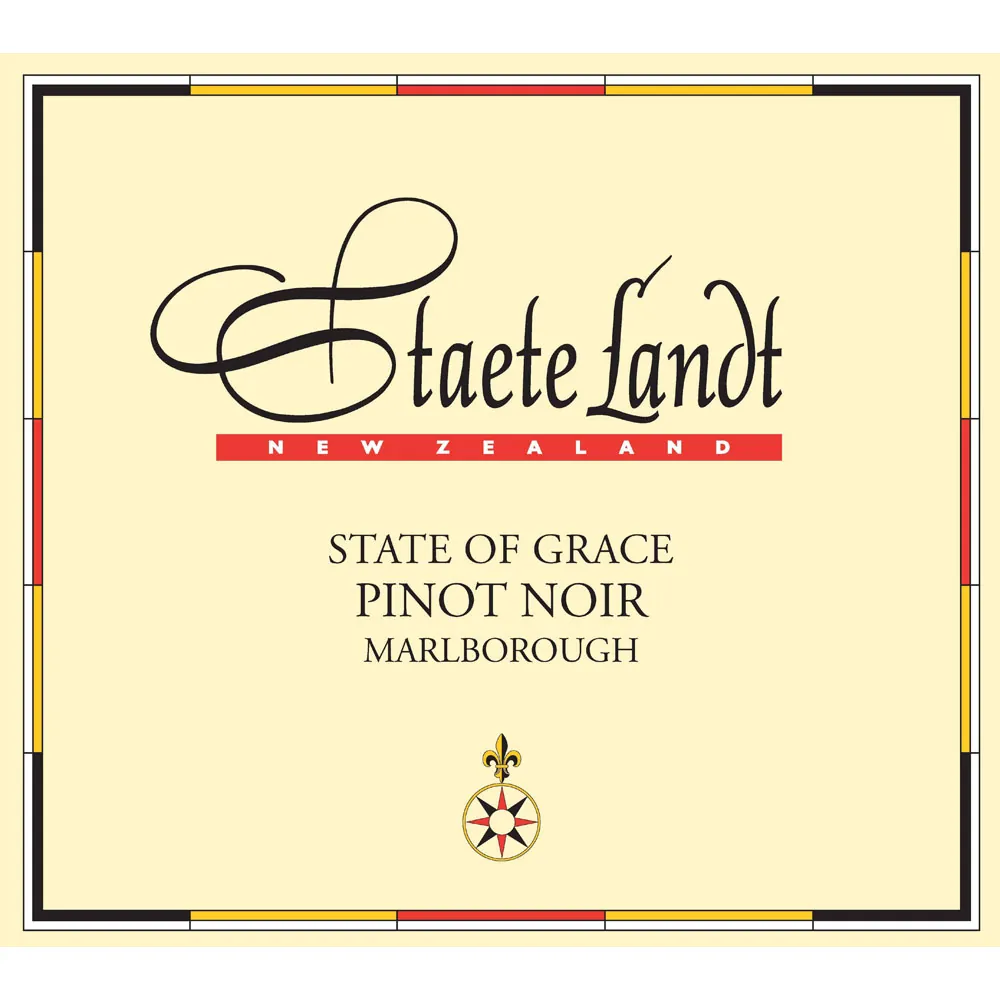 State of Grace Pinot Noir Bottle
