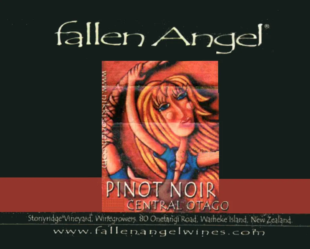 Fallen Angel Pinot Noir Bottle