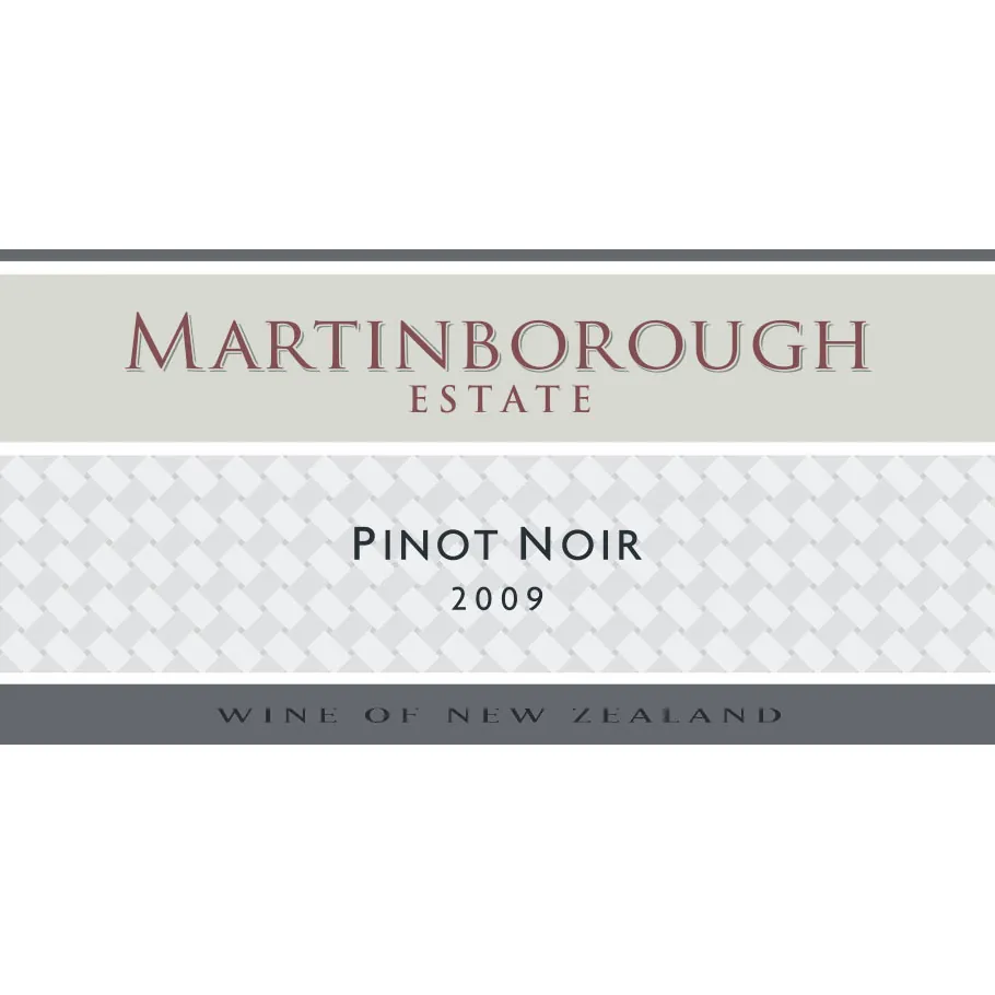 Pinot Noir Bottle