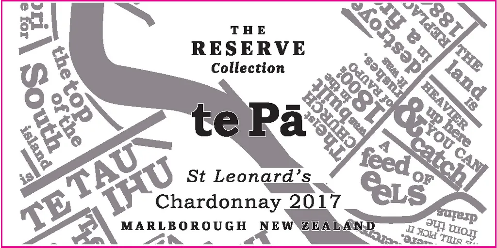 Reserve Chardonnay Bottle