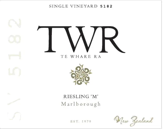 M Riesling Bottle