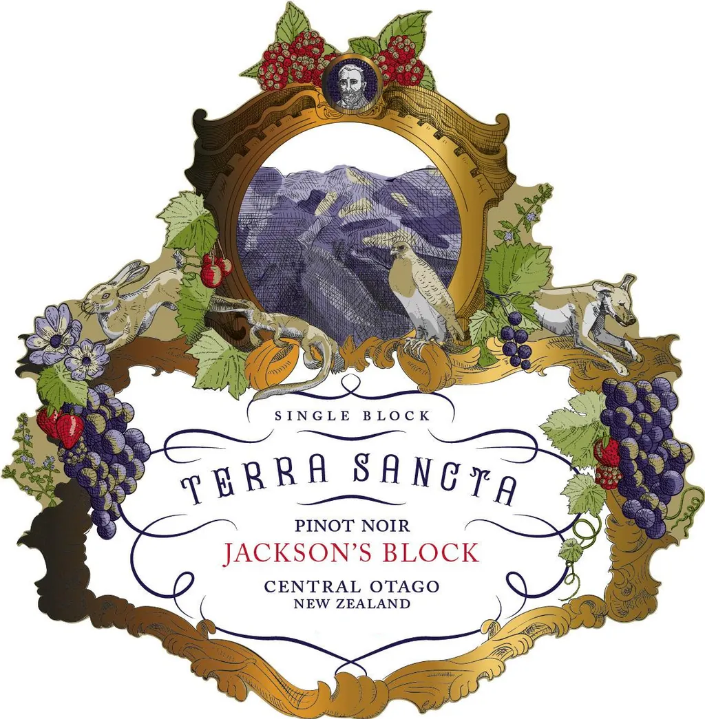 Single Block Jackson's Block Pinot Noir Bottle