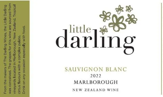 Little Darling Sauvignon Blanc Bottle