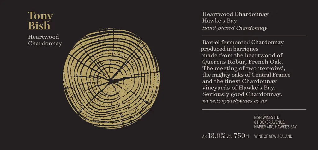 Heartwood Chardonnay Bottle