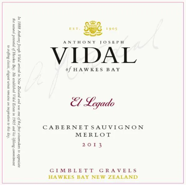 El Legado Cabernet Sauvignon Merlot Bottle