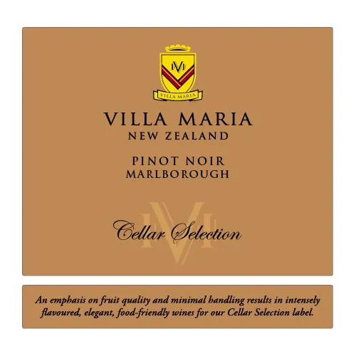 Cellar Selection Pinot Noir Bottle