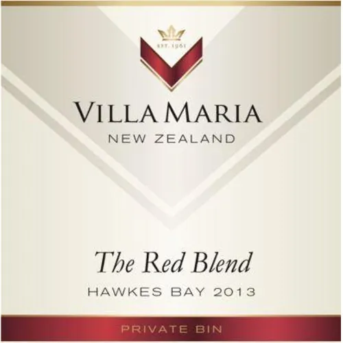 Private Bin The Red Blend Bottle