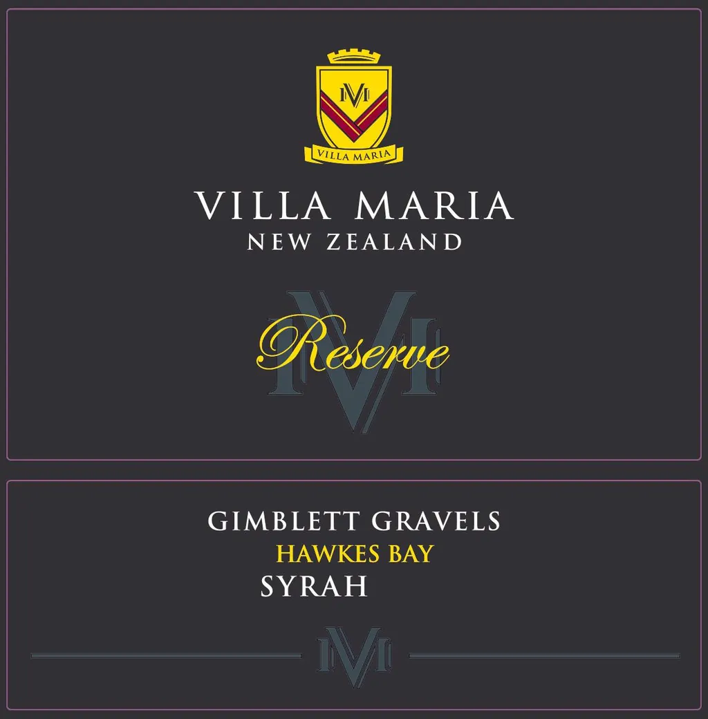 Reserve Syrah Bottle