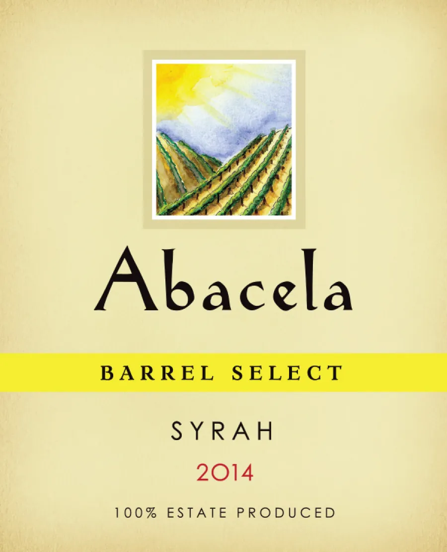 Barrel Select Syrah Bottle