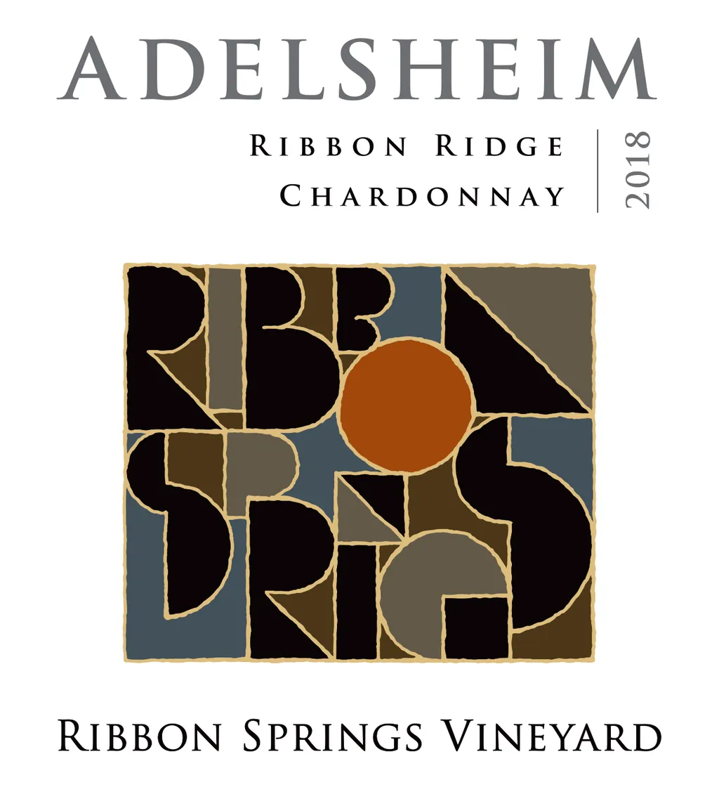 Ribbon Springs Vineyard Chardonnay Bottle