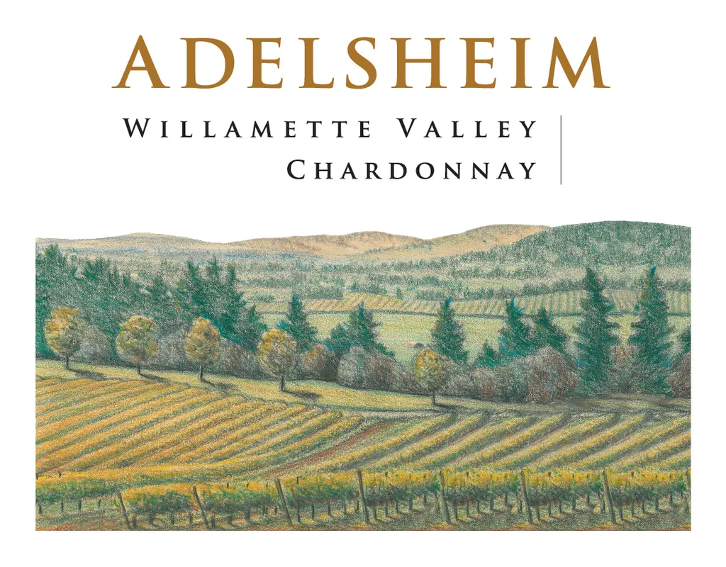 Willamette Valley Chardonnay Bottle