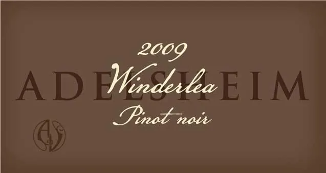 Winderlea Vineyard Pinot Noir Bottle
