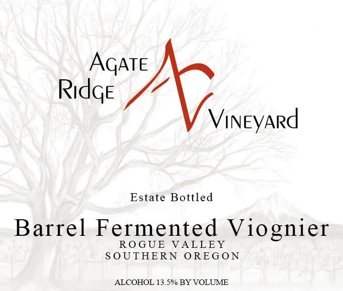 Barrel Fermented Viognier Bottle
