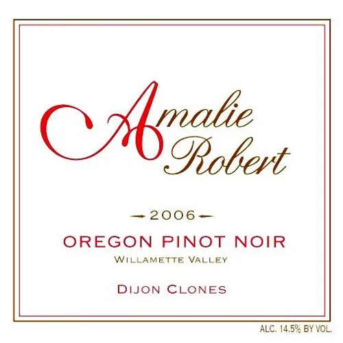 Dijon Clones Pinot Noir Bottle