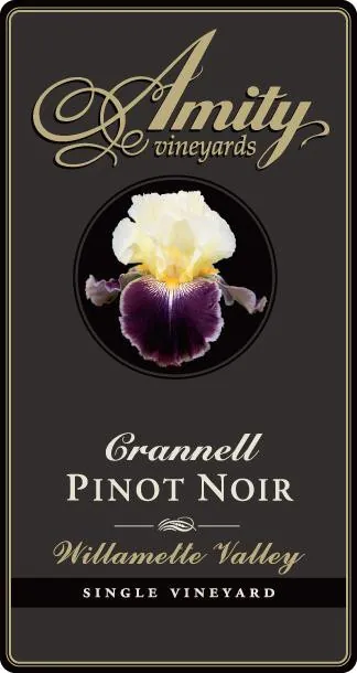 Amity Crannell Pinot Noir Bottle