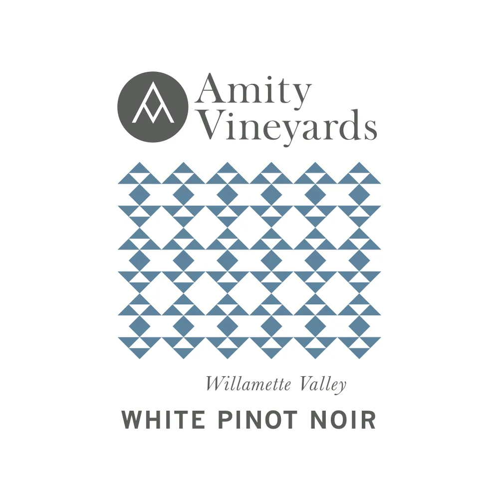 Amity White Pinot Noir Bottle