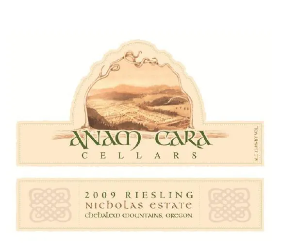 Nicholas Estate Riesling Bottle